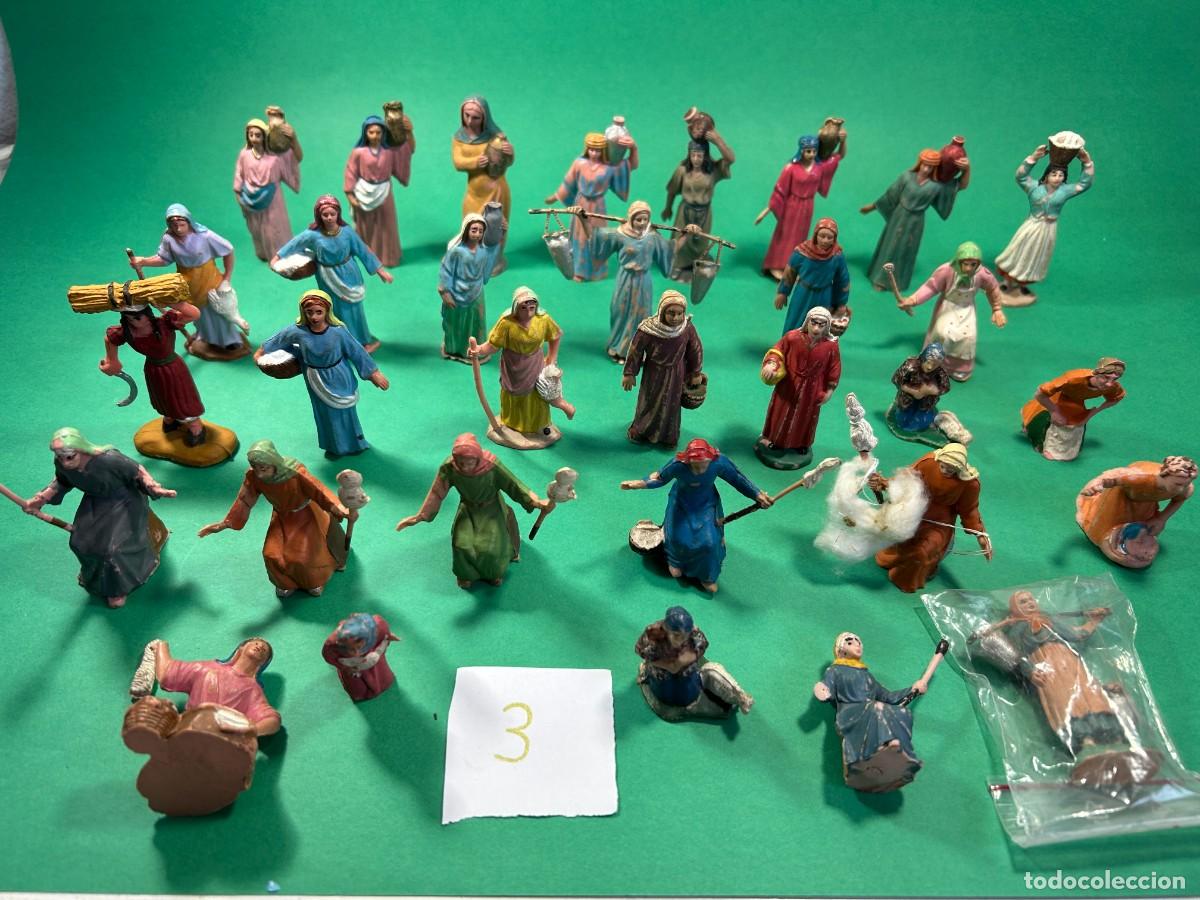 Figuras de Bel&eacute;n: LOTE DE FIGURAS DE BELEN DE PLASTICO