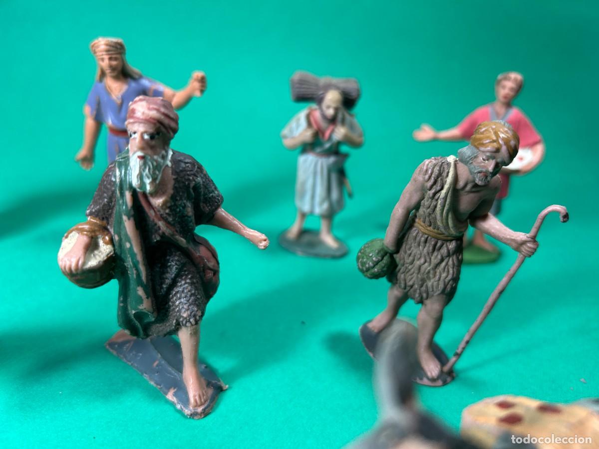 Figuras de Bel&eacute;n: LOTE DE FIGURAS DE BELEN DE PLASTICO - Foto 5