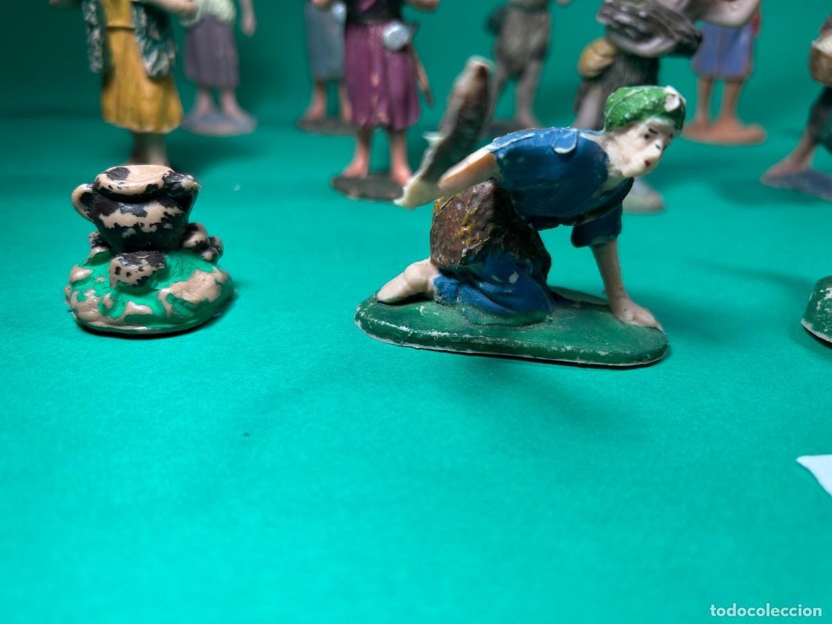 Figuras de Bel&eacute;n: LOTE DE FIGURAS DE BELEN DE PLASTICO - Foto 6