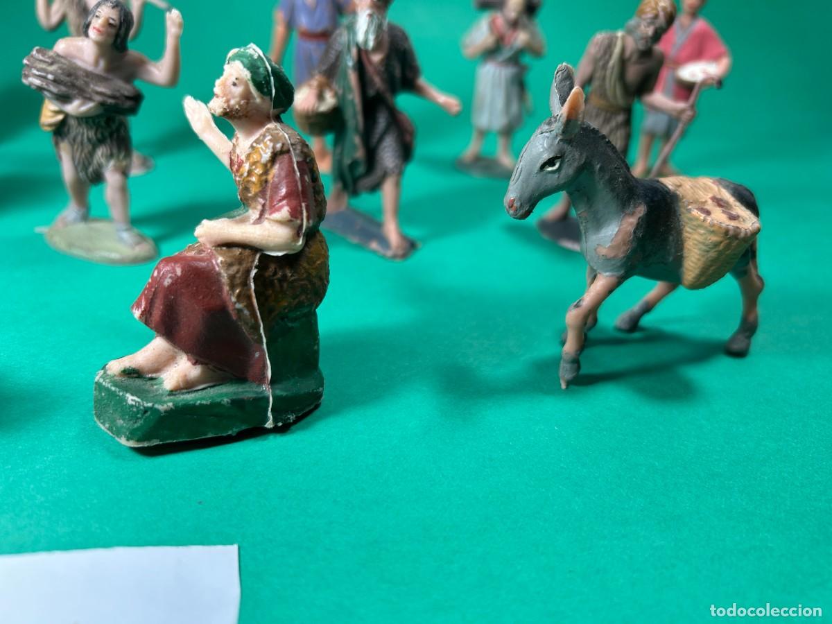 Figuras de Bel&eacute;n: LOTE DE FIGURAS DE BELEN DE PLASTICO - Foto 7