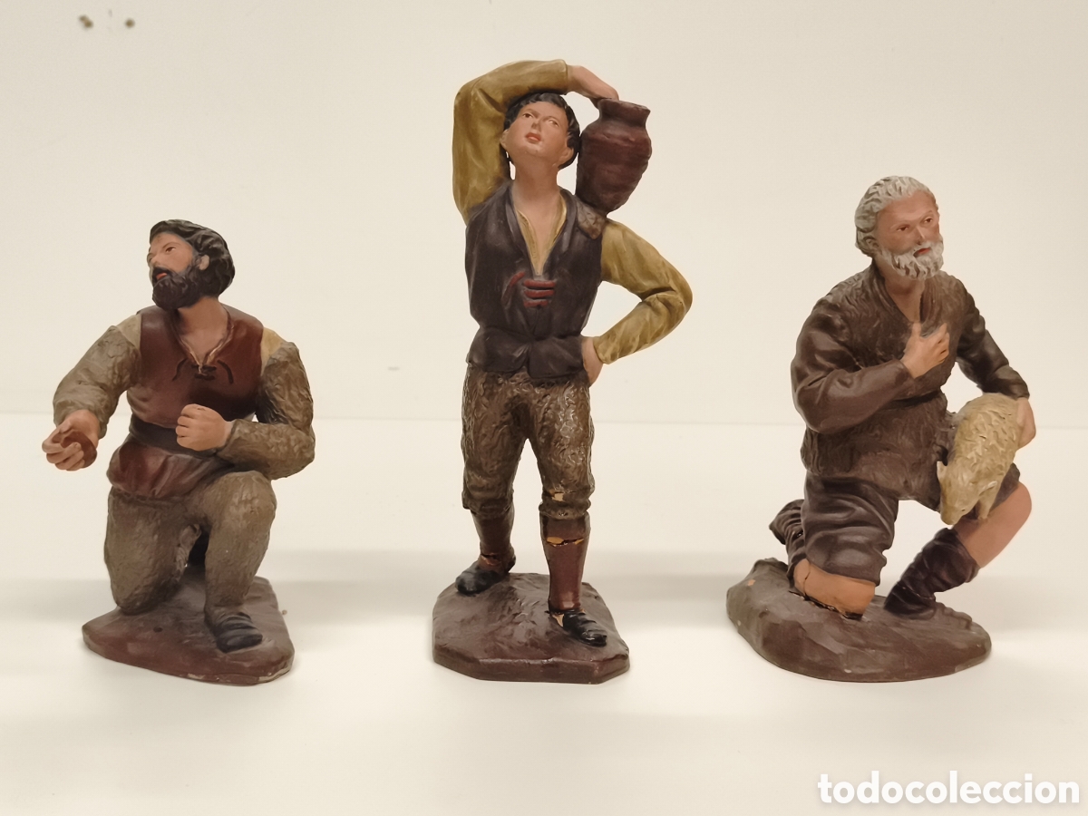 Figuras de Bel&eacute;n: Antiguas Figuras de bel&eacute;n Mirete Murcia modelo 402 serie 21
