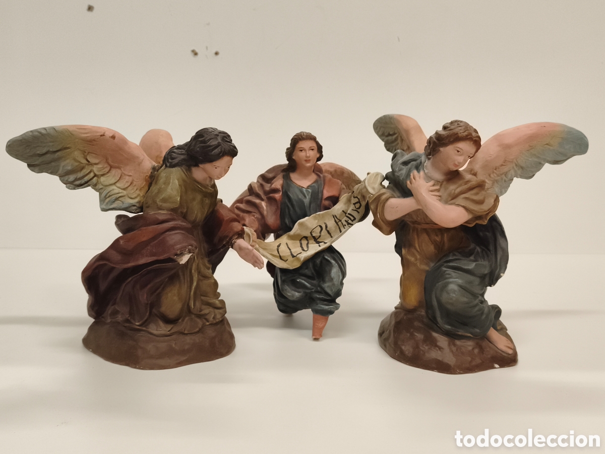 Figuras de Bel&eacute;n: Antiguas Figuras &Aacute;ngeles de bel&eacute;n Mirete Murcia