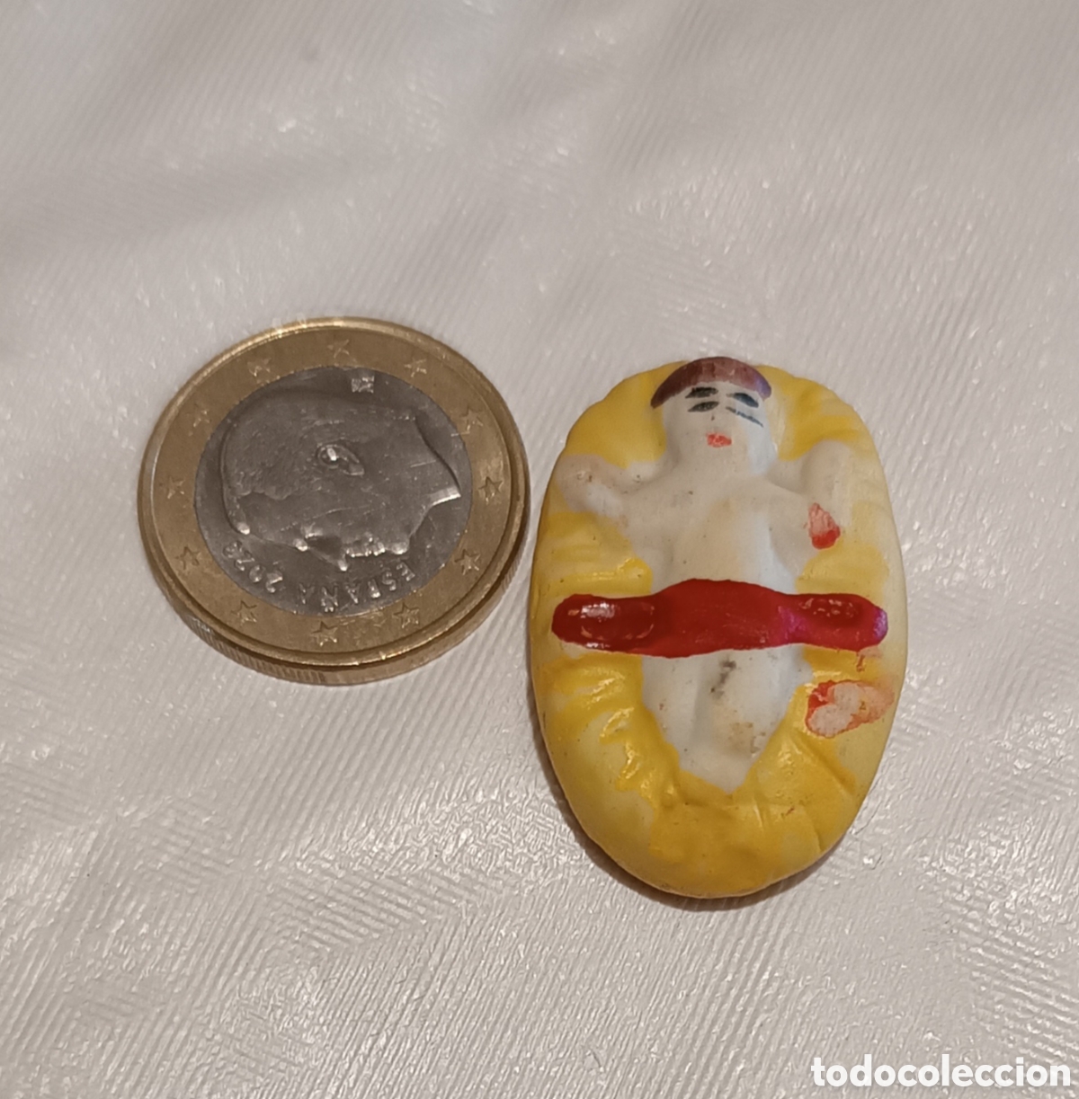 Figuras de Bel&eacute;n: NI&Ntilde;O JES&Uacute;S, Figura Bel&eacute;n/Nacimiento, en porcelana, escayola &iquest;?.