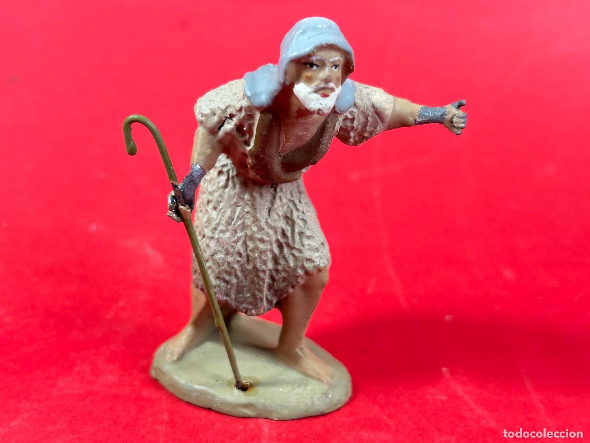 Figuras de Bel&eacute;n: FIGURAS DE BELEN PASTOR - BARRO COCIDO TERRACOTA - MURCIA