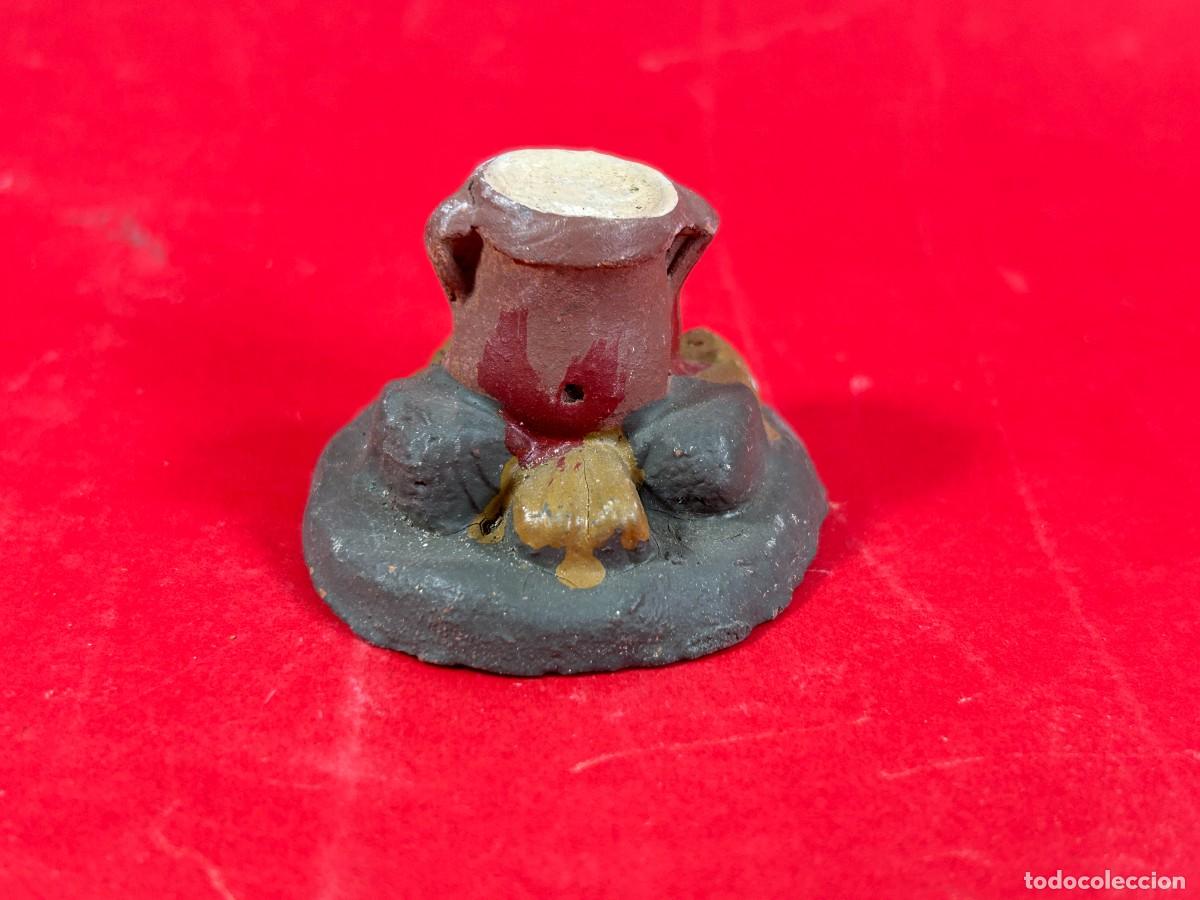 Figuras de Bel&eacute;n: FIGURAS DE BELEN HOGUERA - BARRO COCIDO TERRACOTA - MURCIA