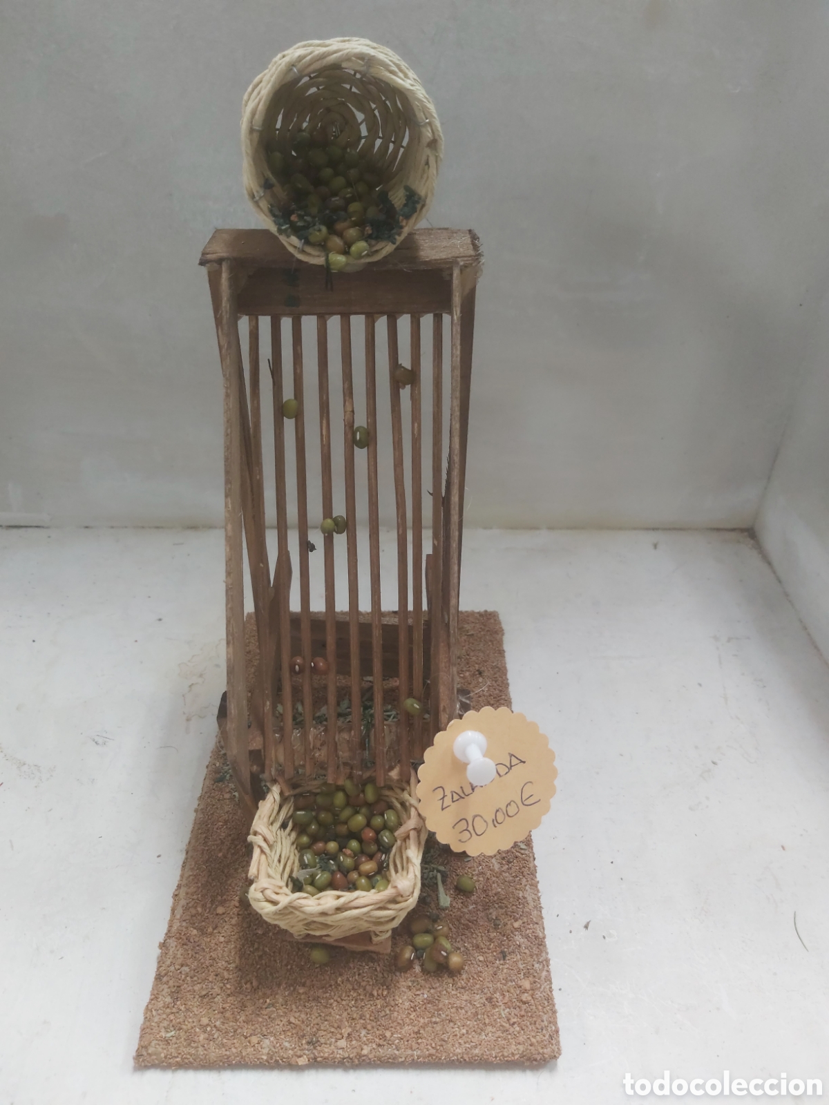 Figuras de Bel&eacute;n: Belenes.Zalanda de madera.