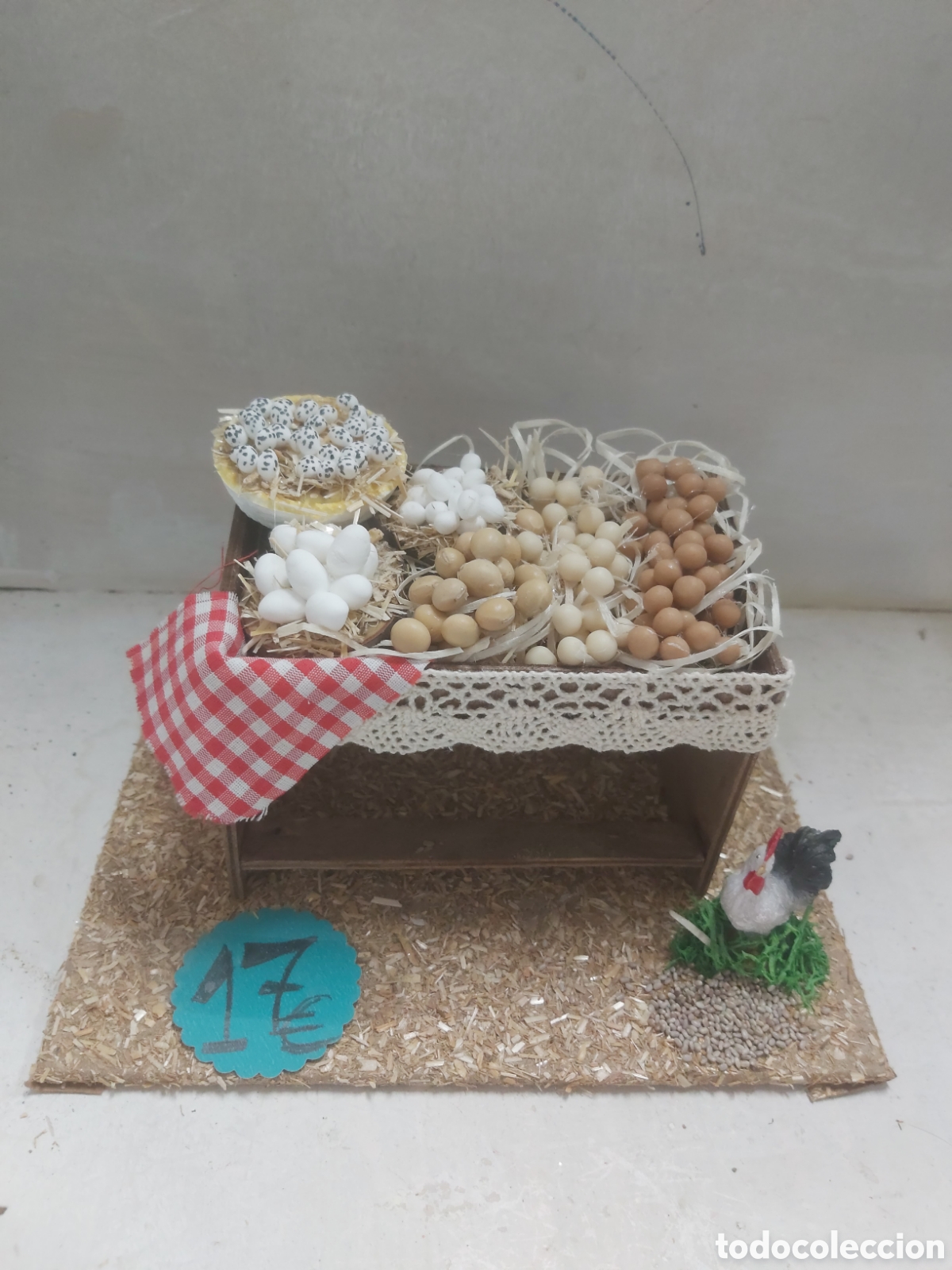 Figuras de Bel&eacute;n: Belenes,puesto de huevos