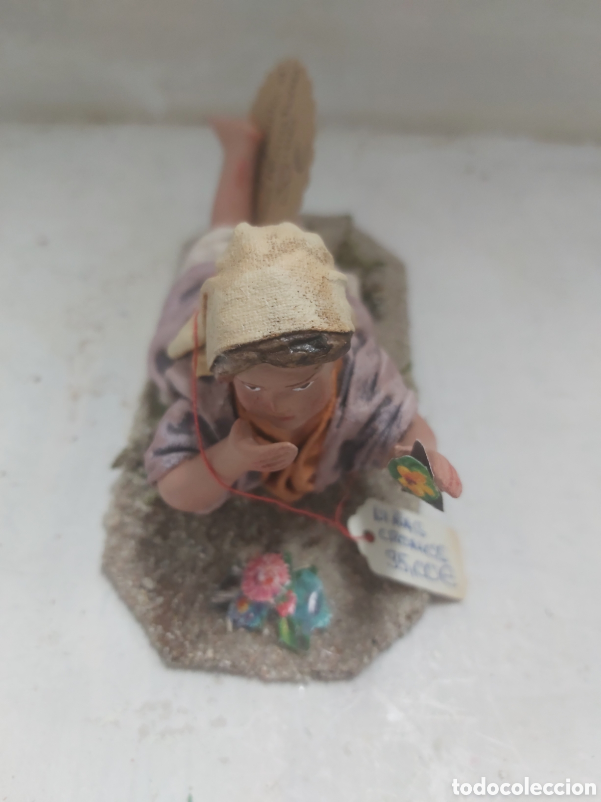Figuras de Bel&eacute;n: Belenes ni&ntilde;a con cromos. - Foto 5