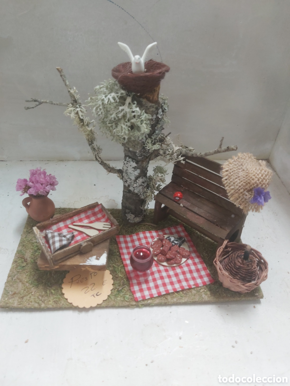 Figuras de Bel&eacute;n: Belenes puesto picnic.