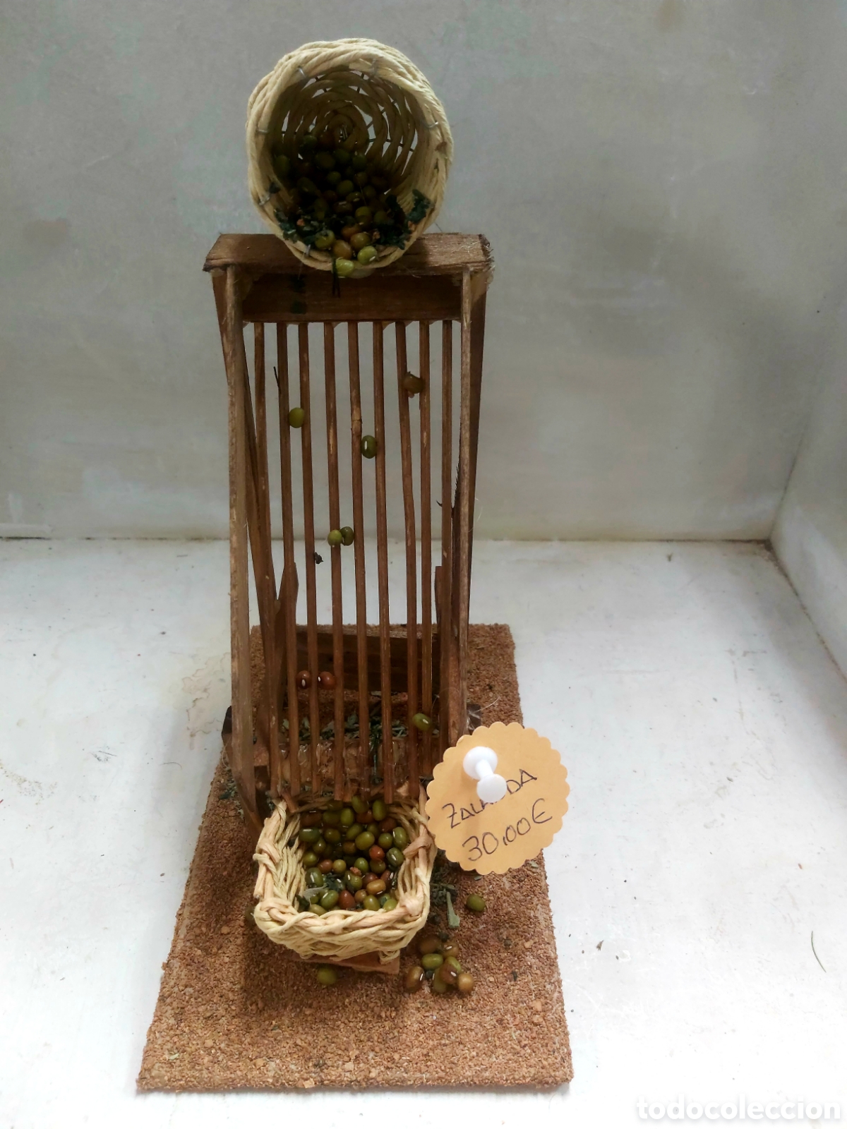 Figuras de Bel&eacute;n: Belenes.Zalanda de madera.
