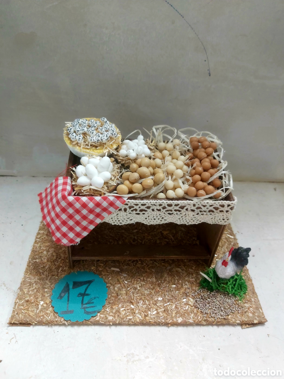 Figuras de Bel&eacute;n: Belenes,puesto de huevos