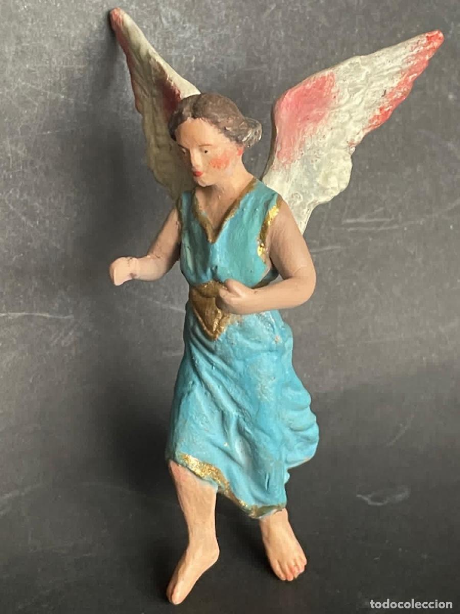 Figuras de Bel&eacute;n: FIGURA DE BELEN O PESSEBRE EN BARRO O TERRACOTA - ANGEL