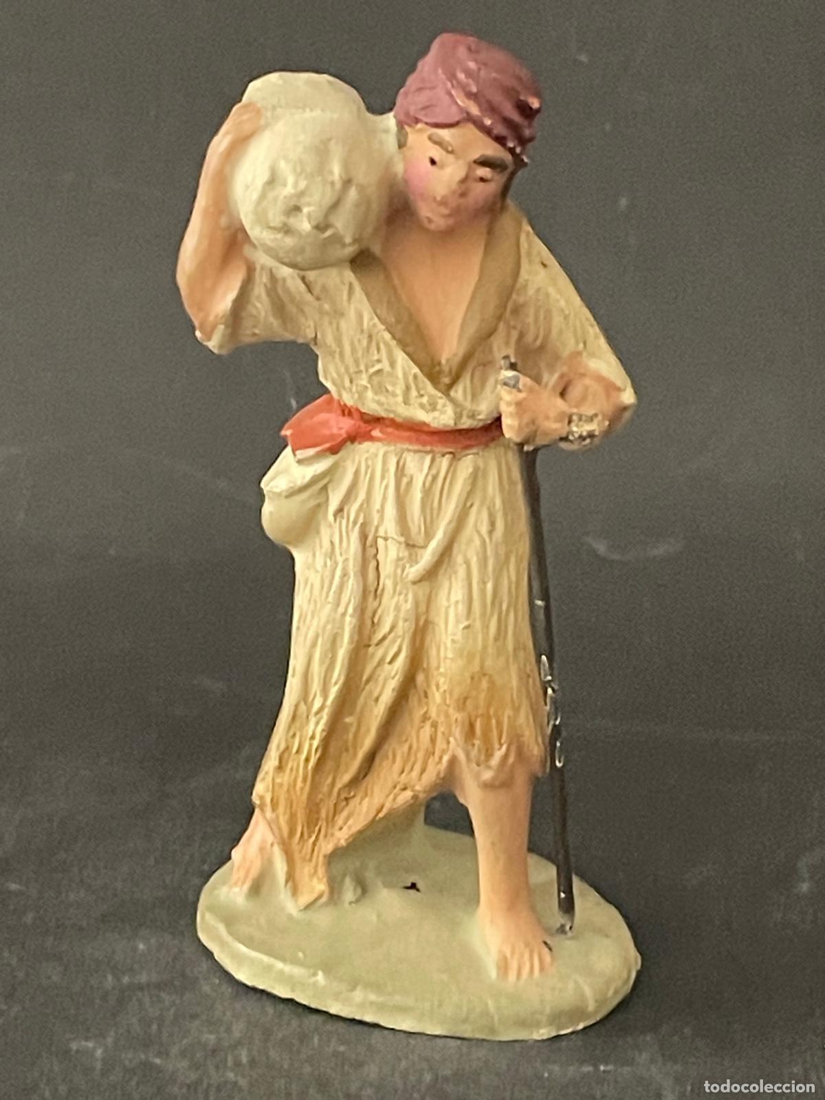 Figuras de Bel&eacute;n: FIGURA DE BELEN O PESSEBRE EN BARRO O TERRACOTA - PASTOR