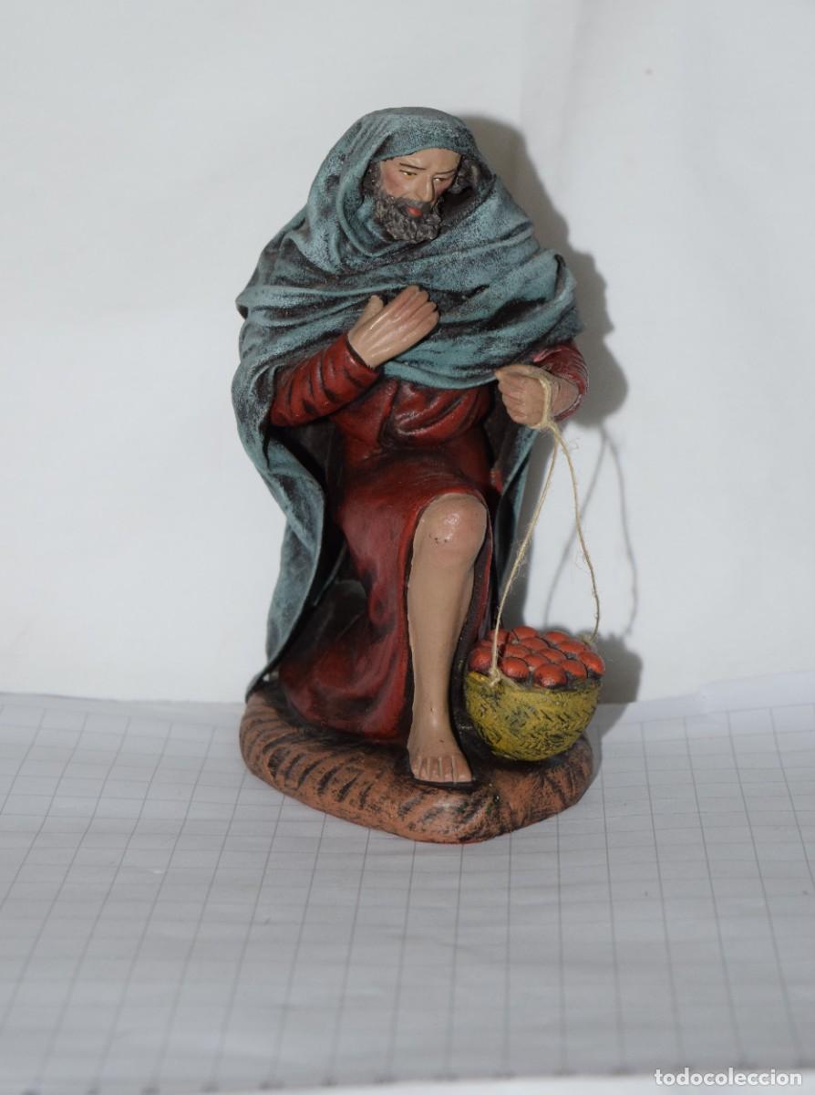 Figuras de Bel&eacute;n: PASTOR de BEL&Eacute;N, tama&ntilde;o grande - Terracota, barro lienzado / J. Fern&aacute;ndes - DECORARTE, Murcia &iexcl;Mira!