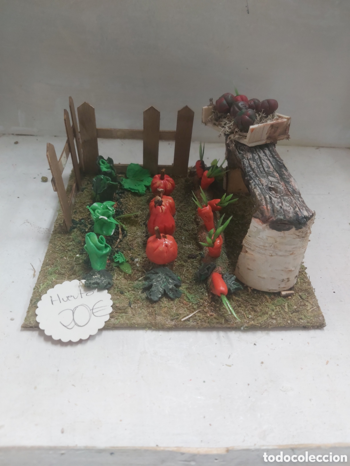 Figuras de Bel&eacute;n: Belenes huerto para decorar