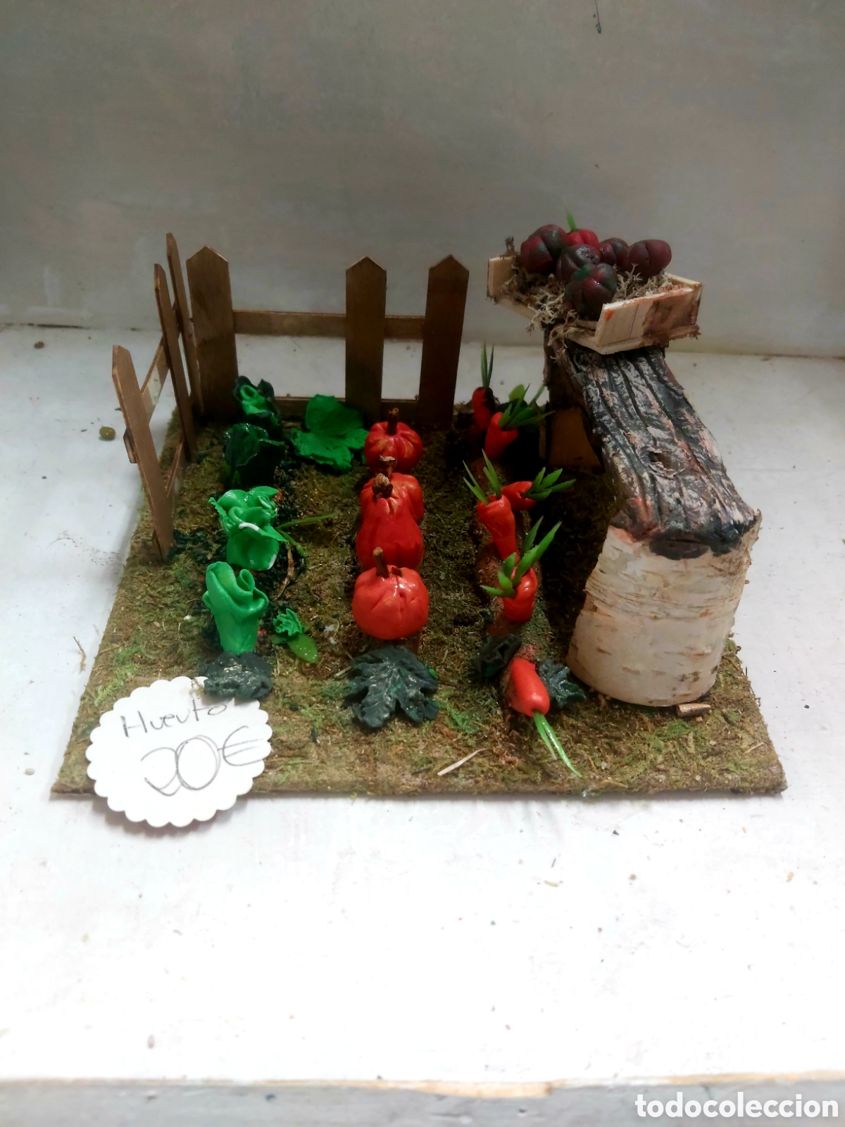 Figuras de Bel&eacute;n: Belenes huerto para decorar