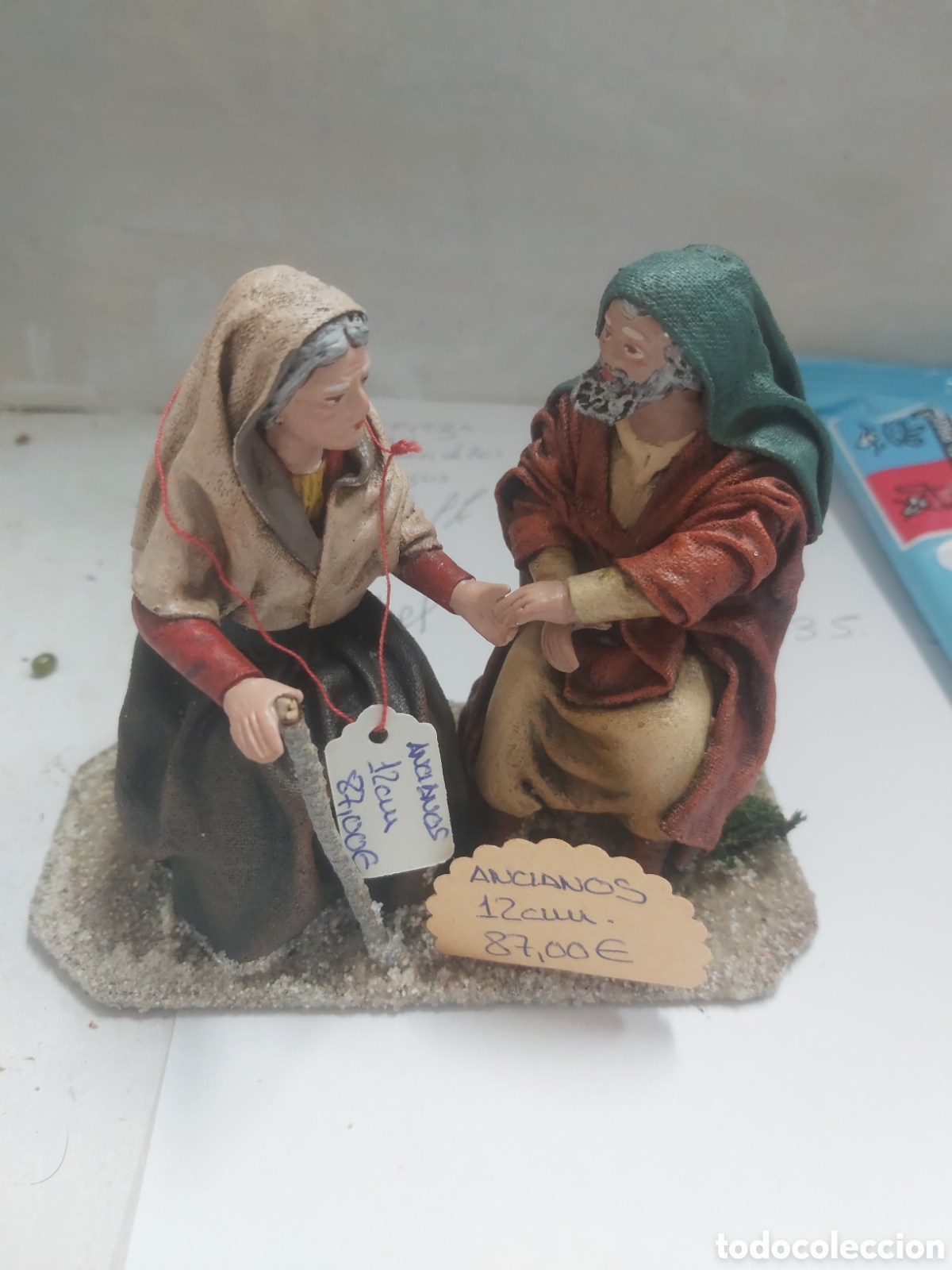 Figuras de Bel&eacute;n: Belenes figura de ancianos