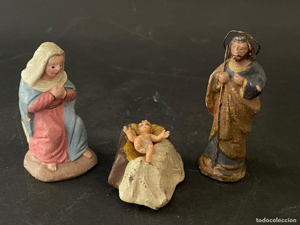 Figuras de Bel&eacute;n: FIGURA DE BELEN O PESSEBRE EN BARRO O TERRACOTA -NACIMIENTO