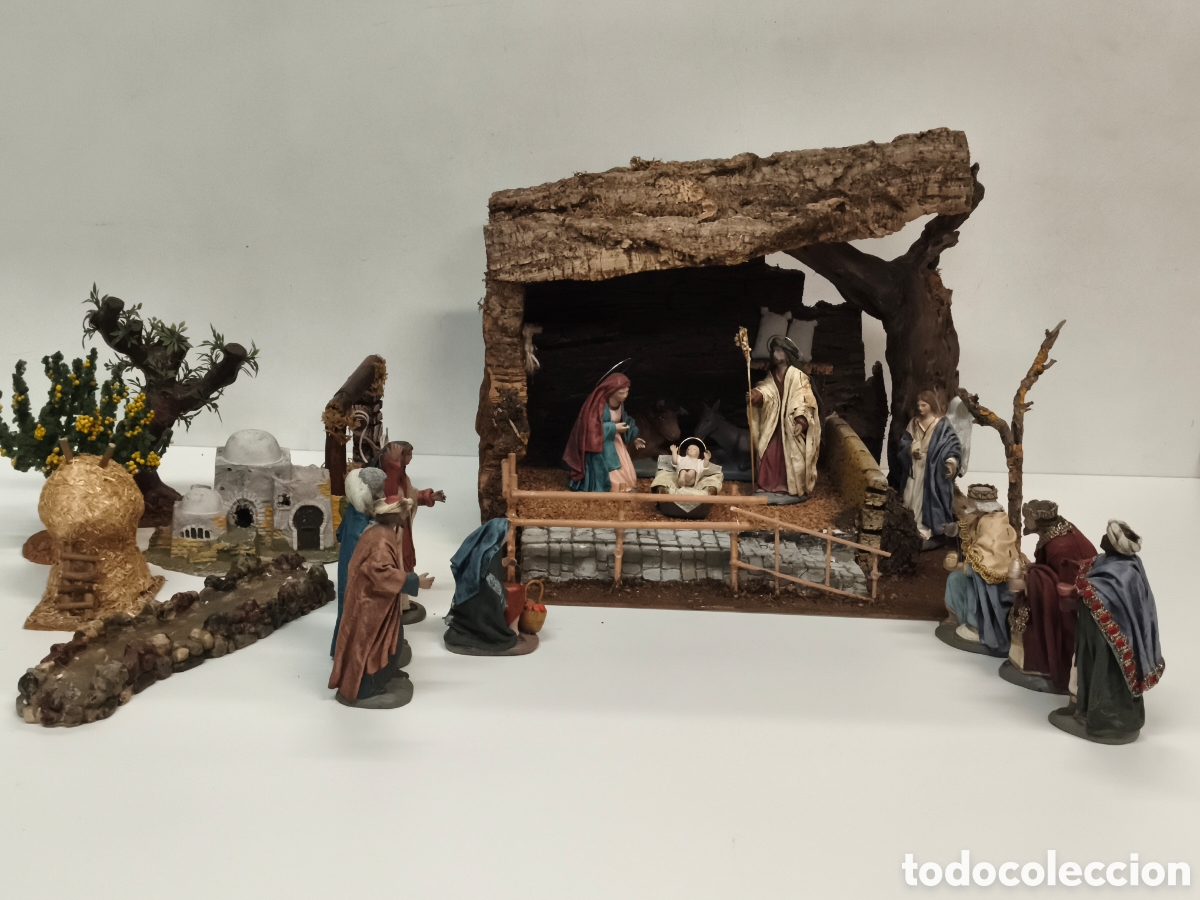 Figuras de Bel&eacute;n: Pesebre nacimiento de bel&eacute;n
