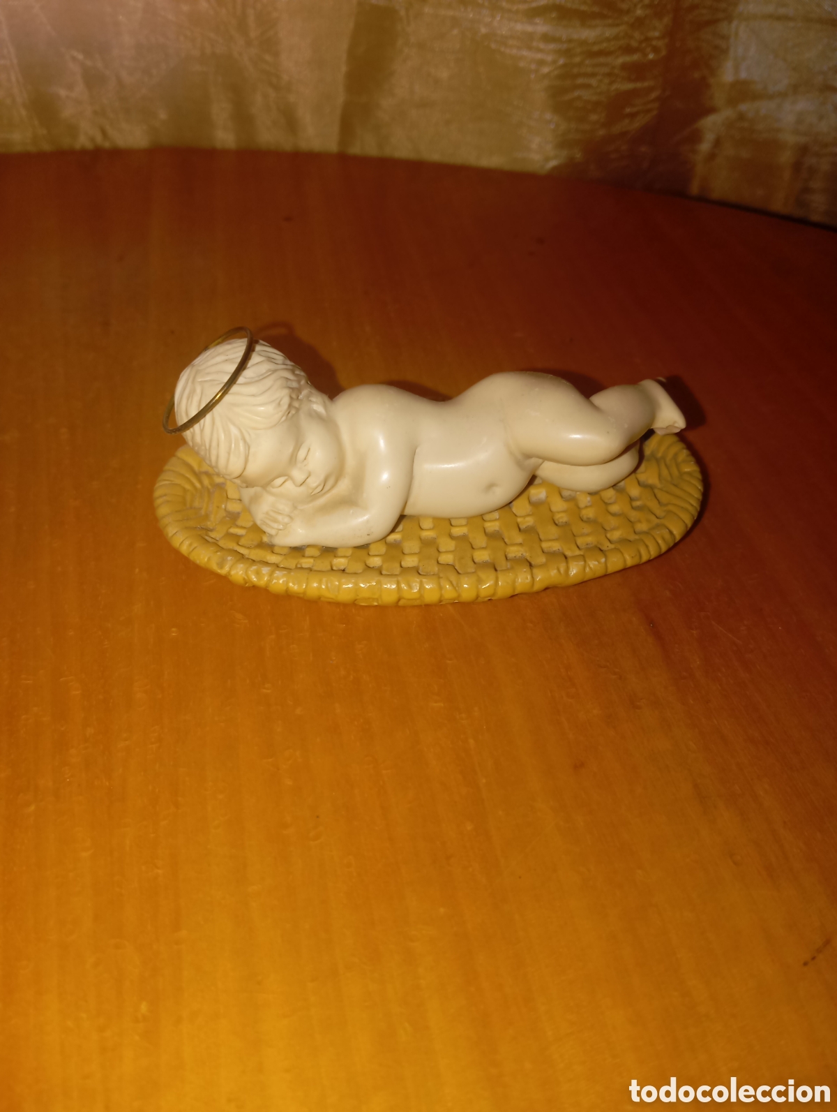 Figuras de Bel&eacute;n: Ni&ntilde;o Jes&uacute;s Cer&aacute;mica Antiguo