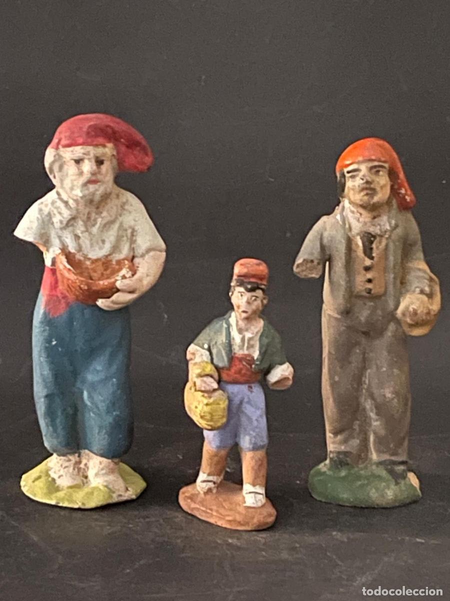 Figuras de Bel&eacute;n: BELEN O PESSEBRE EN BARRO O TERRACOTA - PERSONAJES POPULARES CON BARRETINA