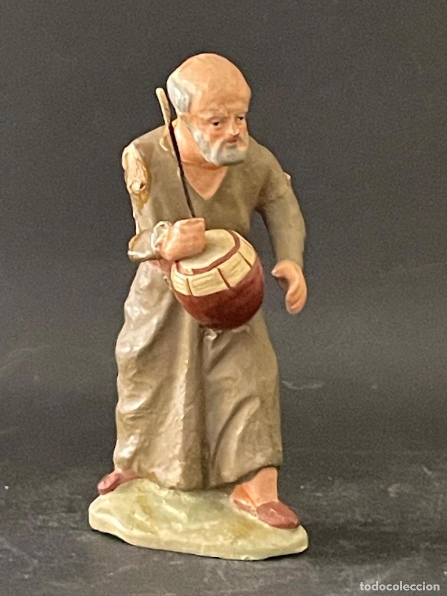Figuras de Bel&eacute;n: FIGURA DE BELEN O PESSEBRE EN BARRO O TERRACOTA (PERSONAJE CON ZAMBOMBA ),)