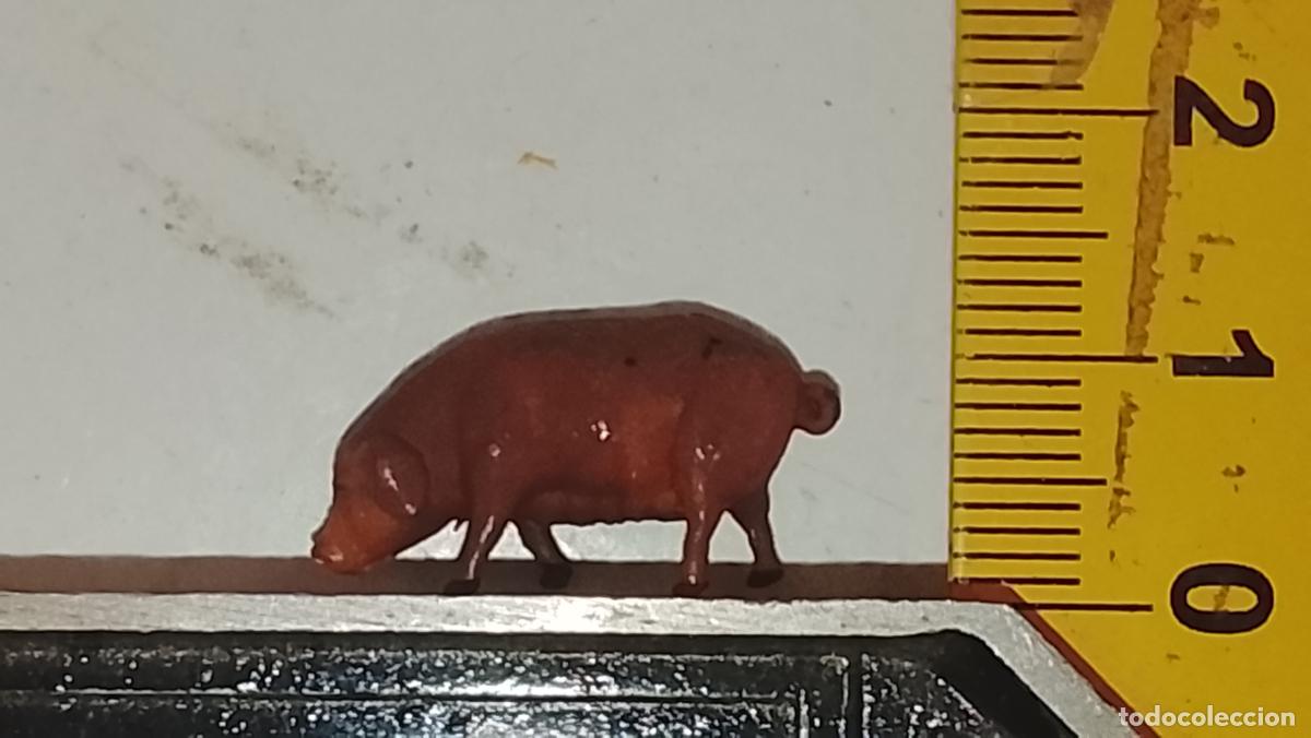 Figuras de Bel&eacute;n: pvc / goma accesorio complemento para portal de belen, pieza animal plastico duro - circo granja