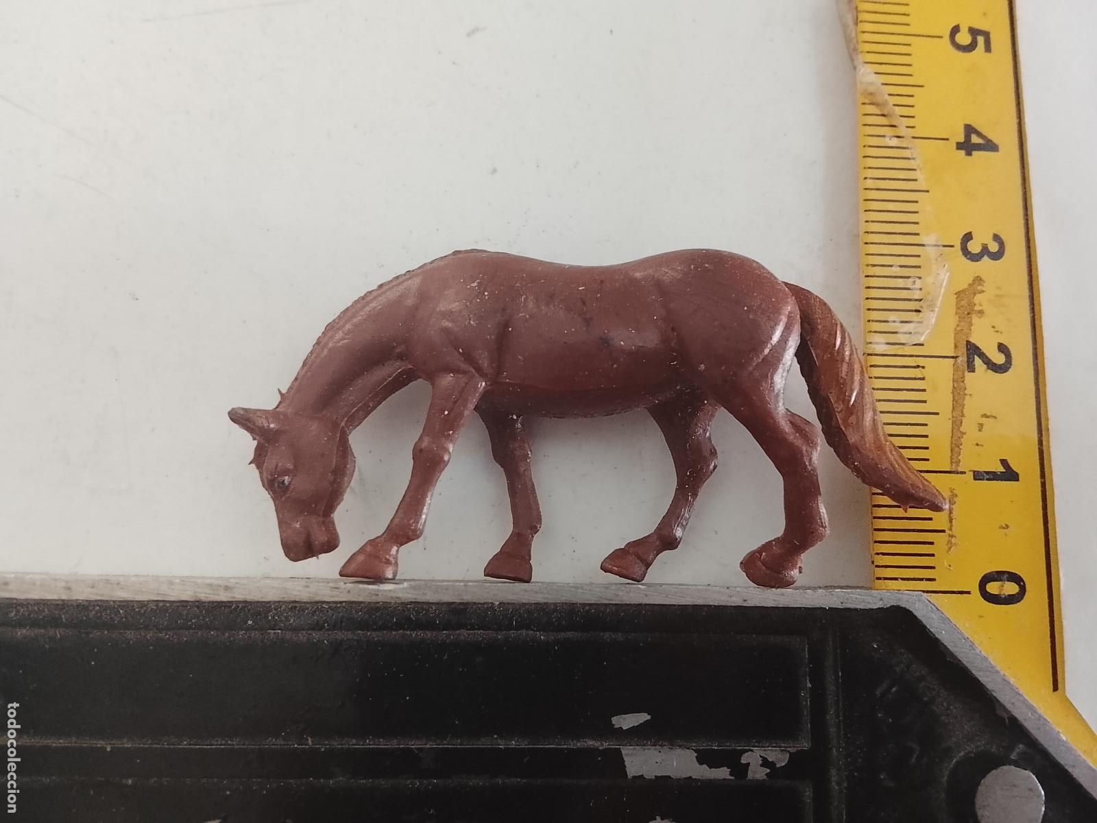 Figuras de Bel&eacute;n: pvc / goma accesorio complemento para portal de belen, pieza animal plastico duro - circo granja