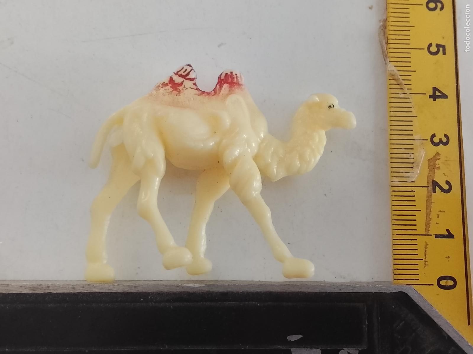 Figures of Bethlehem: pvc / goma accesorio complemento para portal de belen, pieza animal plastico duro - circo granja