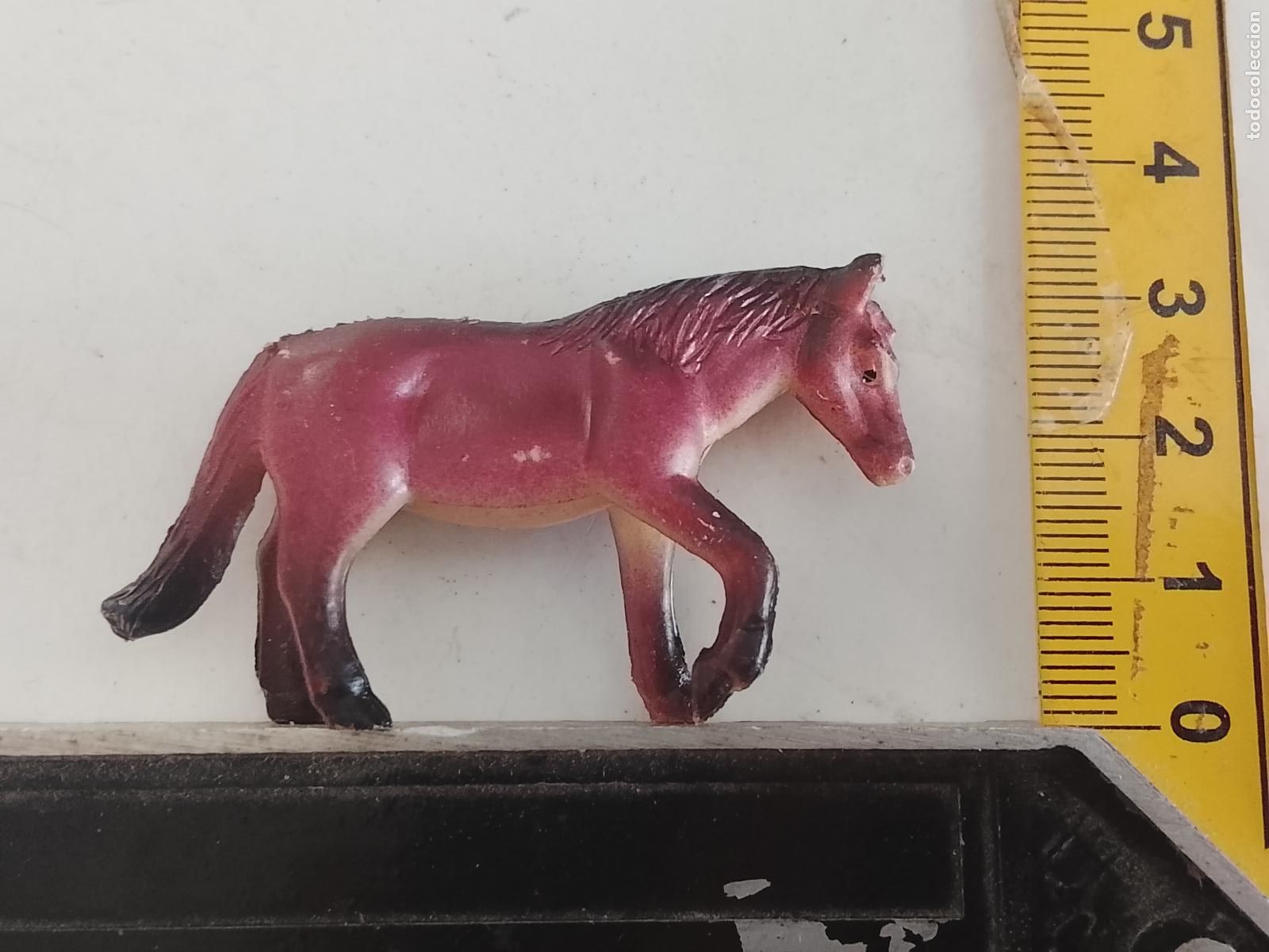 Figures of Bethlehem: pvc / goma accesorio complemento para portal de belen, pieza animal plastico duro - circo granja