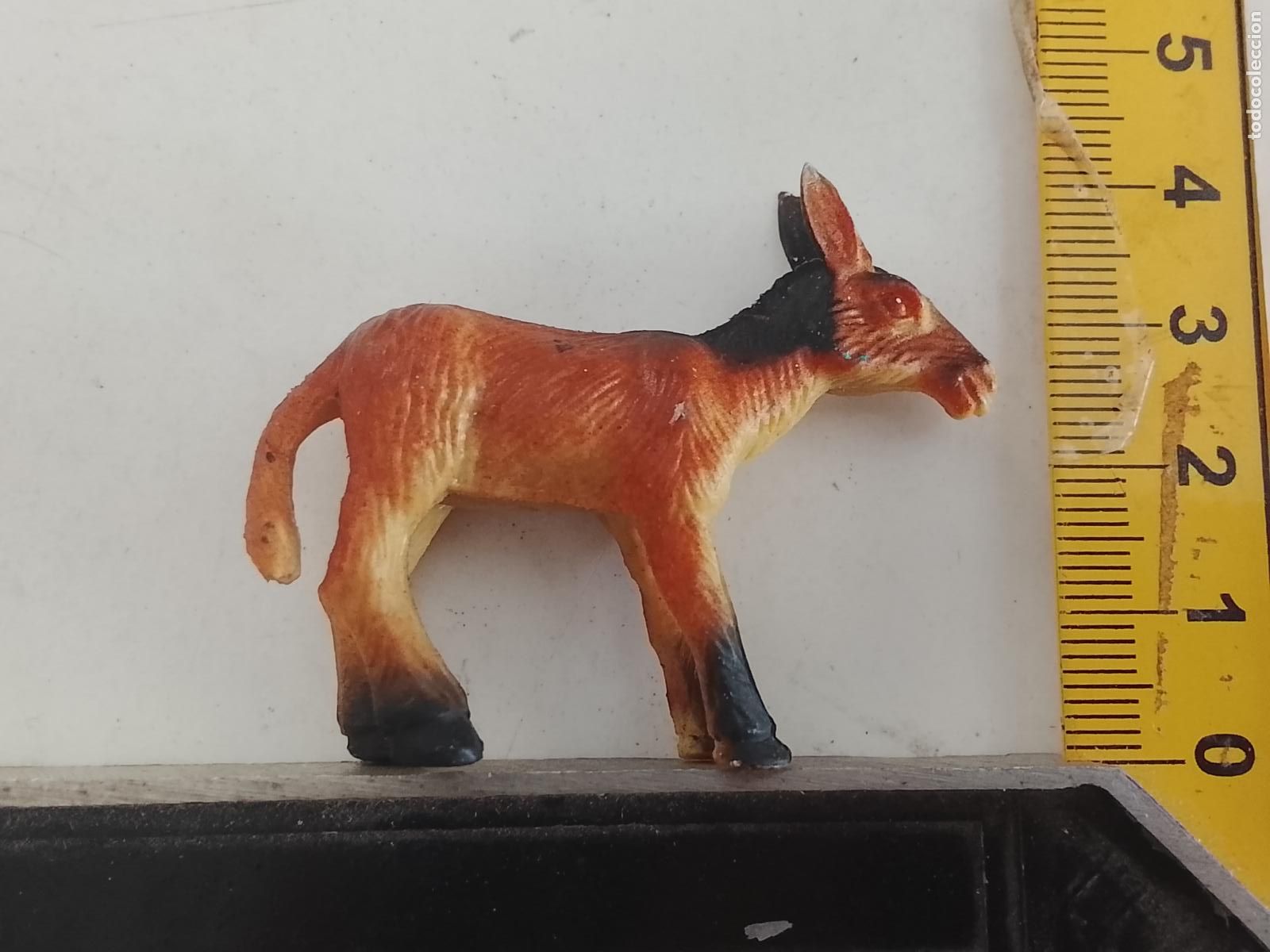 Figures of Bethlehem: pvc / goma accesorio complemento para portal de belen, pieza animal plastico duro - circo granja