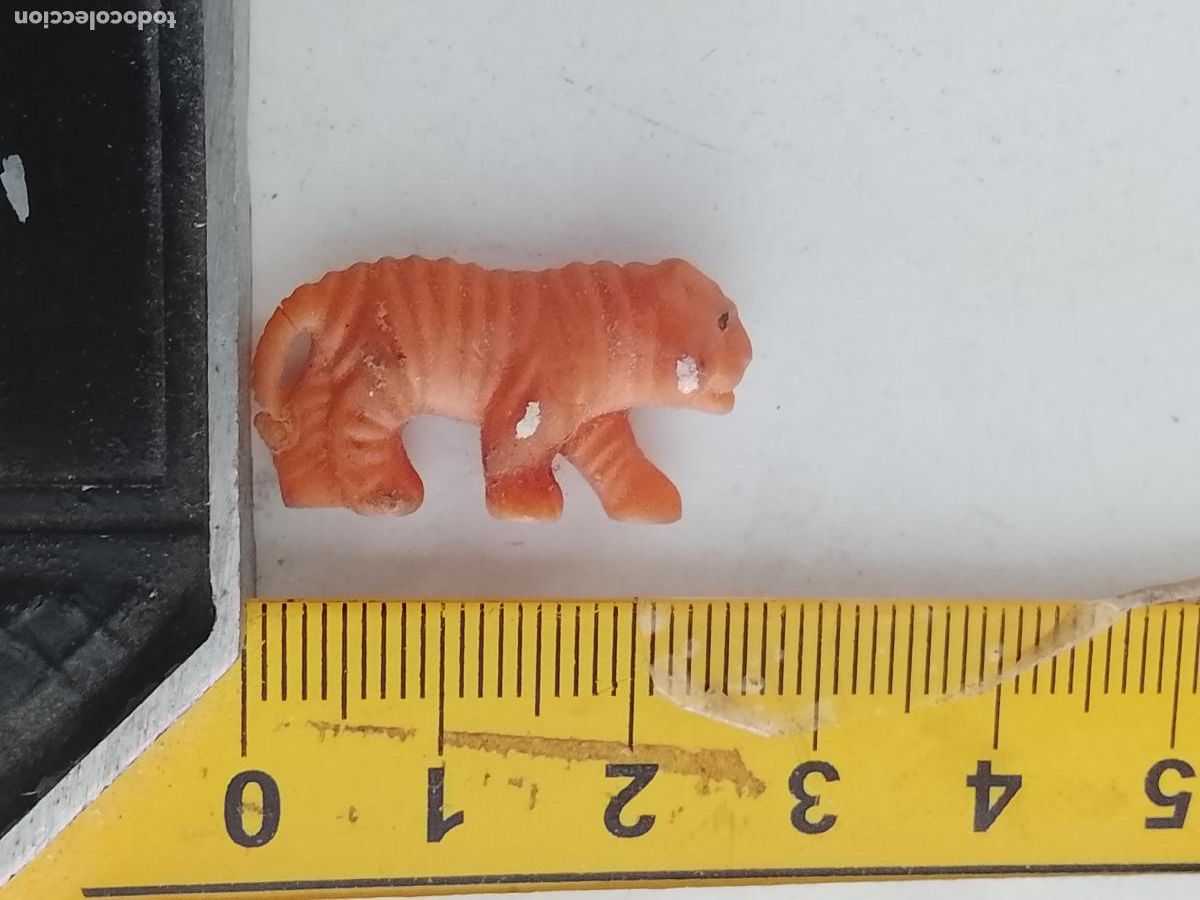 Figuras de Bel&eacute;n: pvc / goma accesorio complemento para portal de belen, pieza animal plastico duro - circo granja