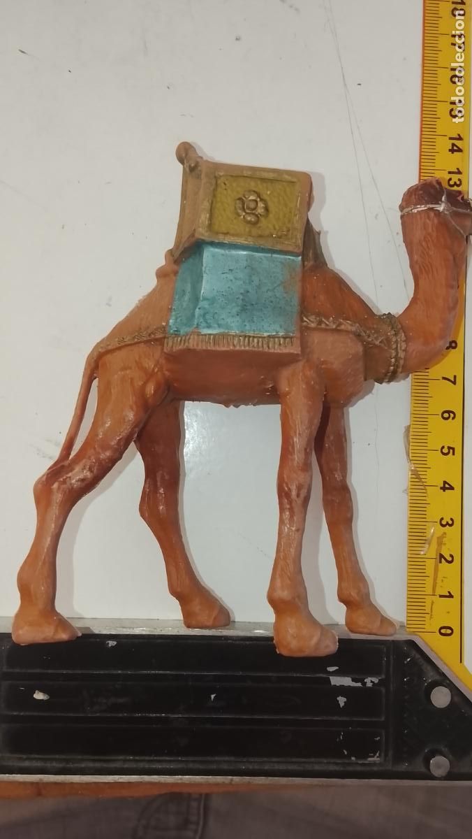 Figuras de Bel&eacute;n: pvc / goma accesorio complemento portal de belen, pieza FIGURA animal plastico duro circo granja