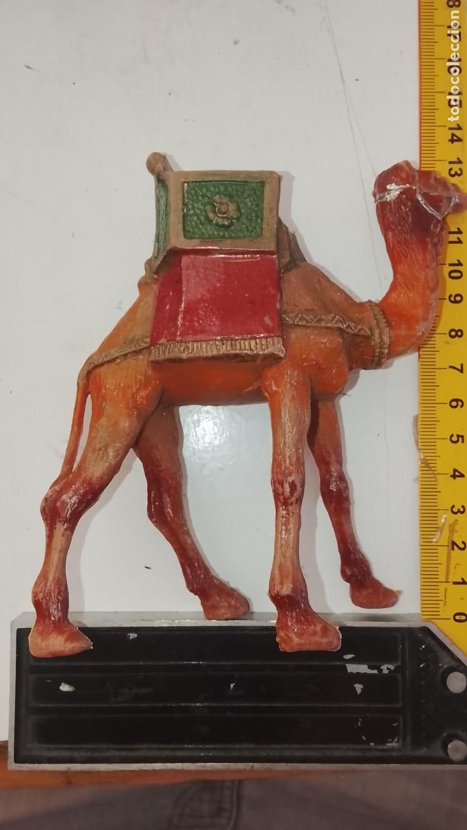 Figuras de Bel&eacute;n: pvc / goma accesorio complemento portal de belen, pieza FIGURA animal plastico duro circo granja