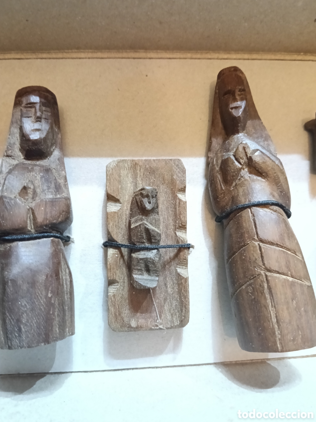 Figuras de Bel&eacute;n: Bel&eacute;n de madera artesania - Foto 4