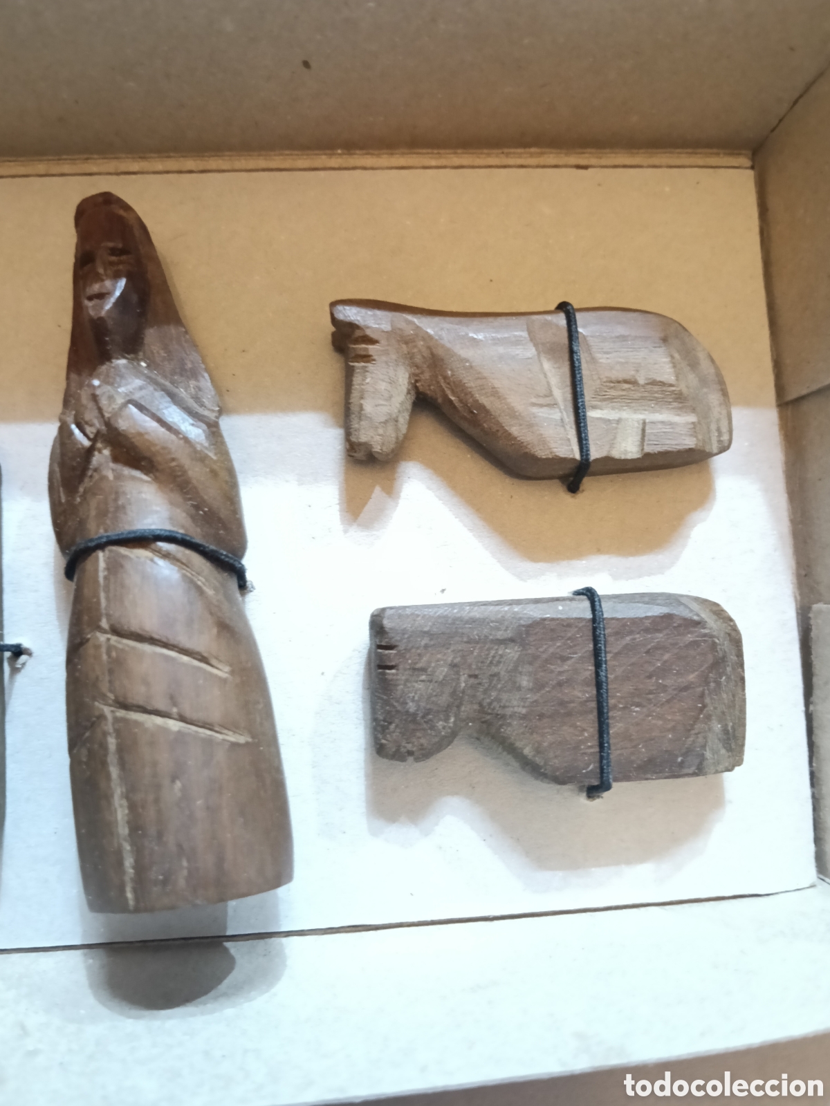 Figuras de Bel&eacute;n: Bel&eacute;n de madera artesania - Foto 5