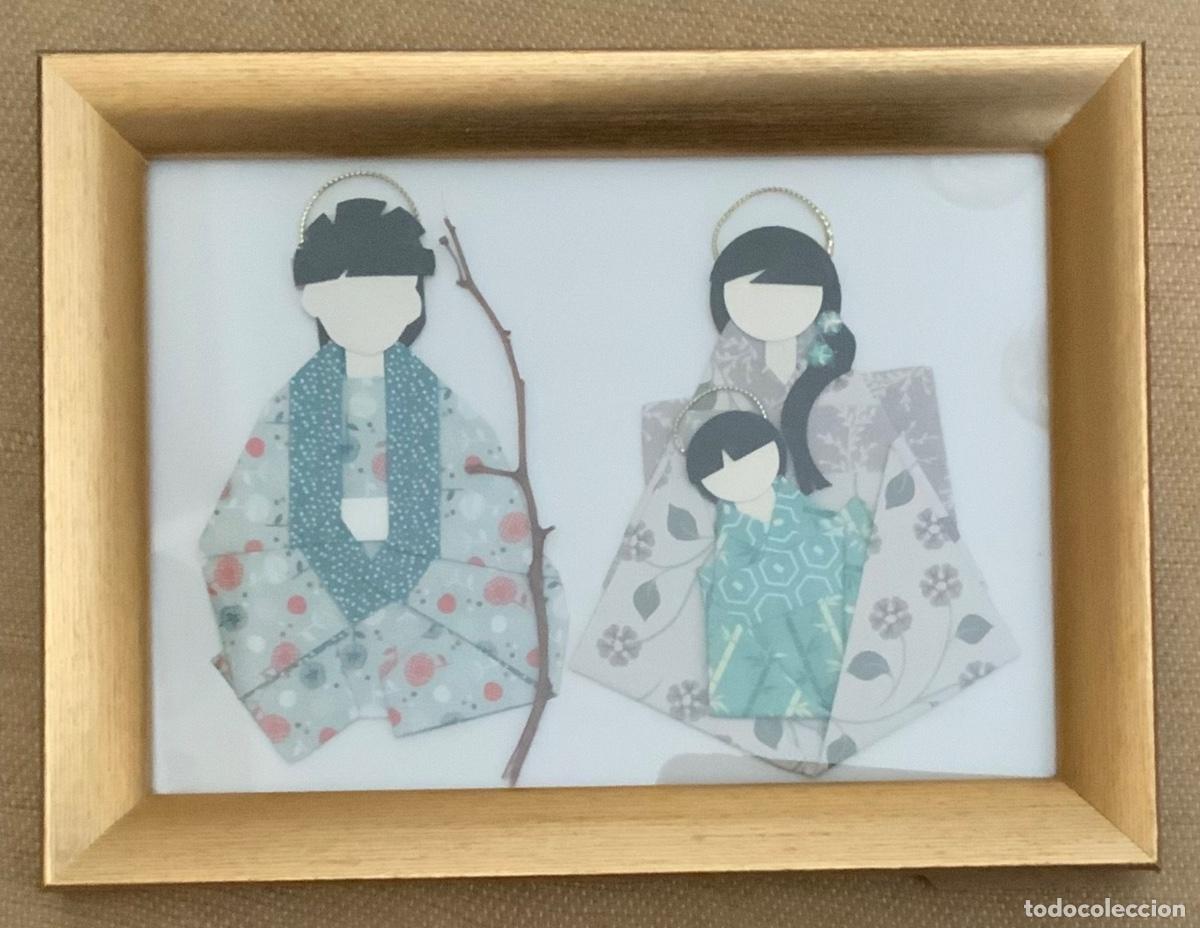 Figuras de Bel&eacute;n: BELEN ORIGAMI JAPON&Eacute;S ENMARCADO