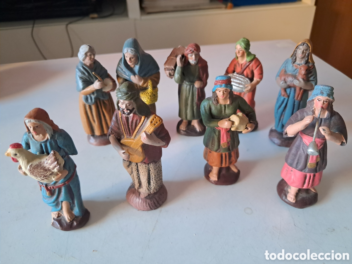Figuras de Bel&eacute;n: FIGURAS BELEN DE BARRO O TERRACOTA, A&Ntilde;OS 60