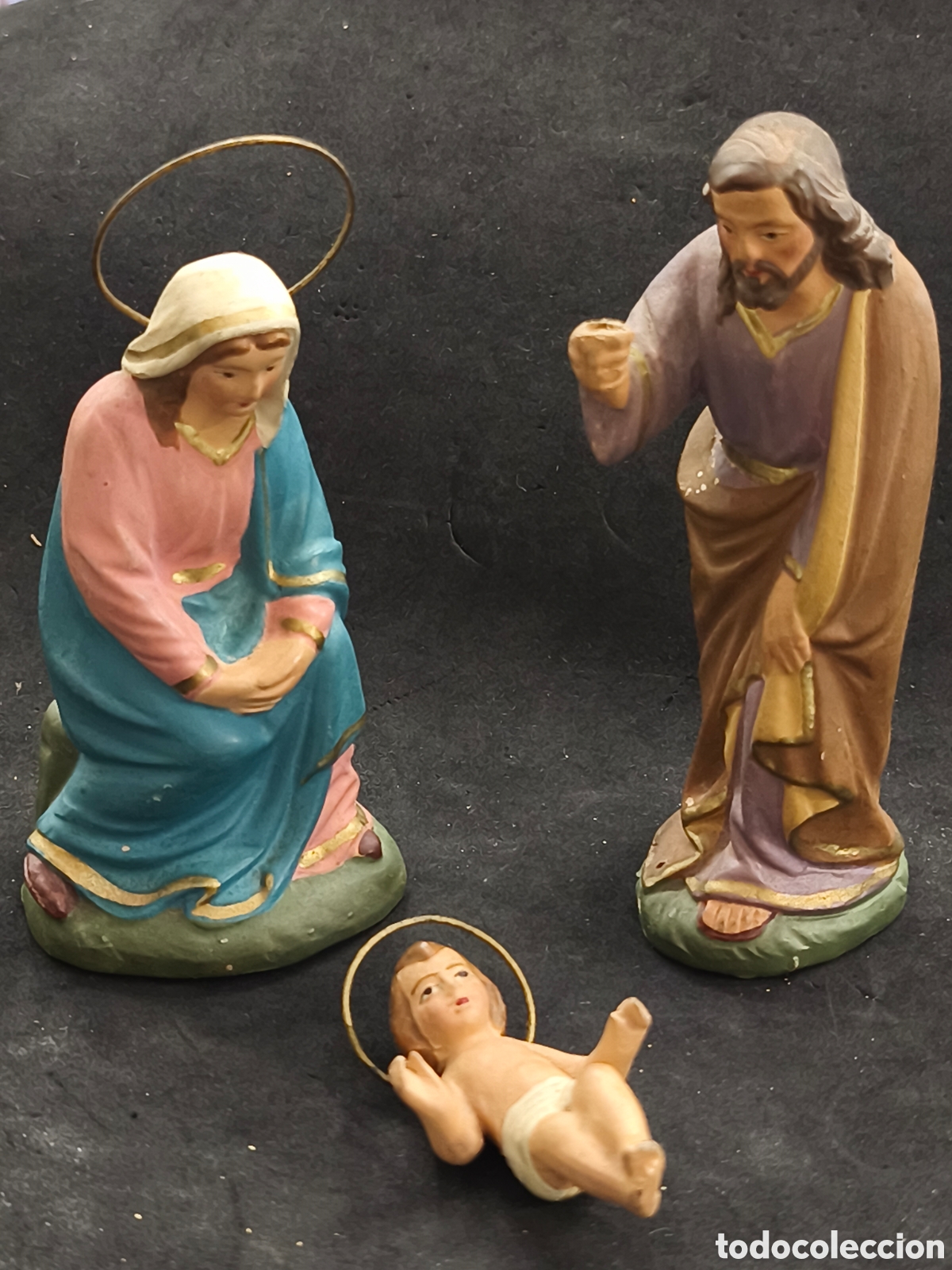 Figurines pour Cr&egrave;ches de No&euml;l: Figuras Bel&eacute;n terracota, nacimiento, Jos&eacute; de 12,3cm