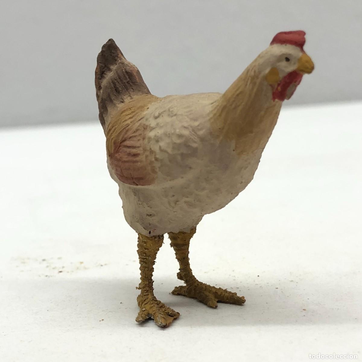 Figuras de Bel&eacute;n: FIGURA DE BEL&Eacute;N - PESSEBRE - HERMANOS CASTELLS BARCELONA - TERRACOTA - GALLINA - 50 MM / 252