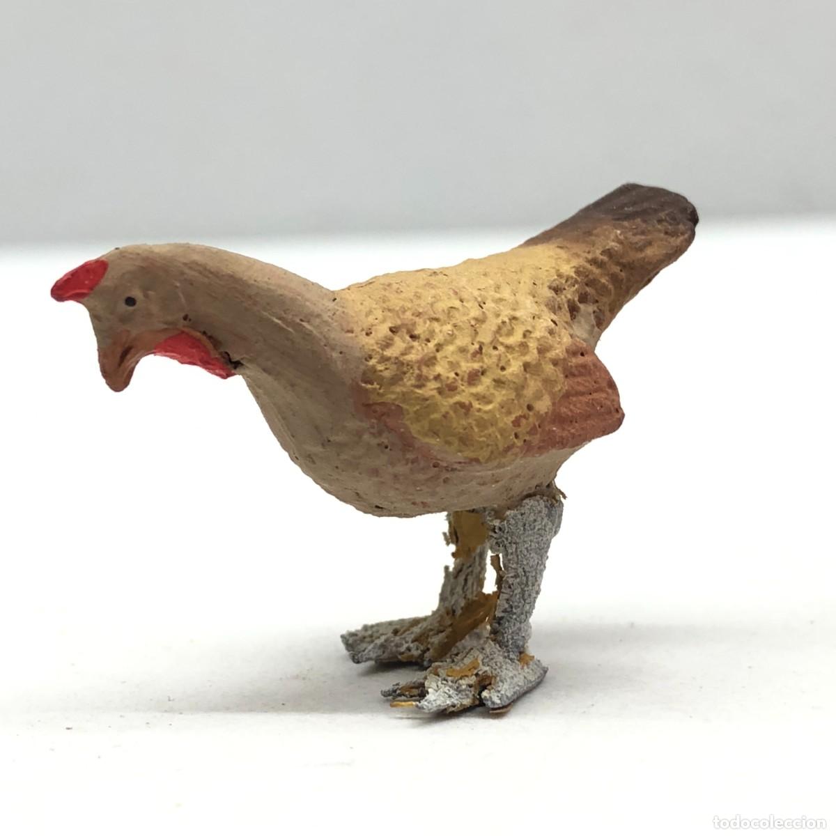 Figuras de Bel&eacute;n: FIGURA DE BEL&Eacute;N - PESSEBRE - HERMANOS CASTELLS BARCELONA - TERRACOTA - GALLINA - 30 MM / 265