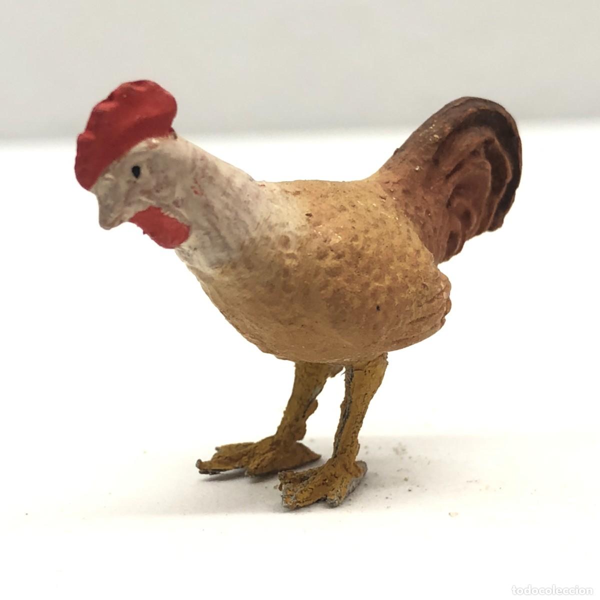 Figuras de Bel&eacute;n: FIGURA DE BEL&Eacute;N - PESSEBRE - HERMANOS CASTELLS BARCELONA - TERRACOTA - GALLO - 30 MM / 273