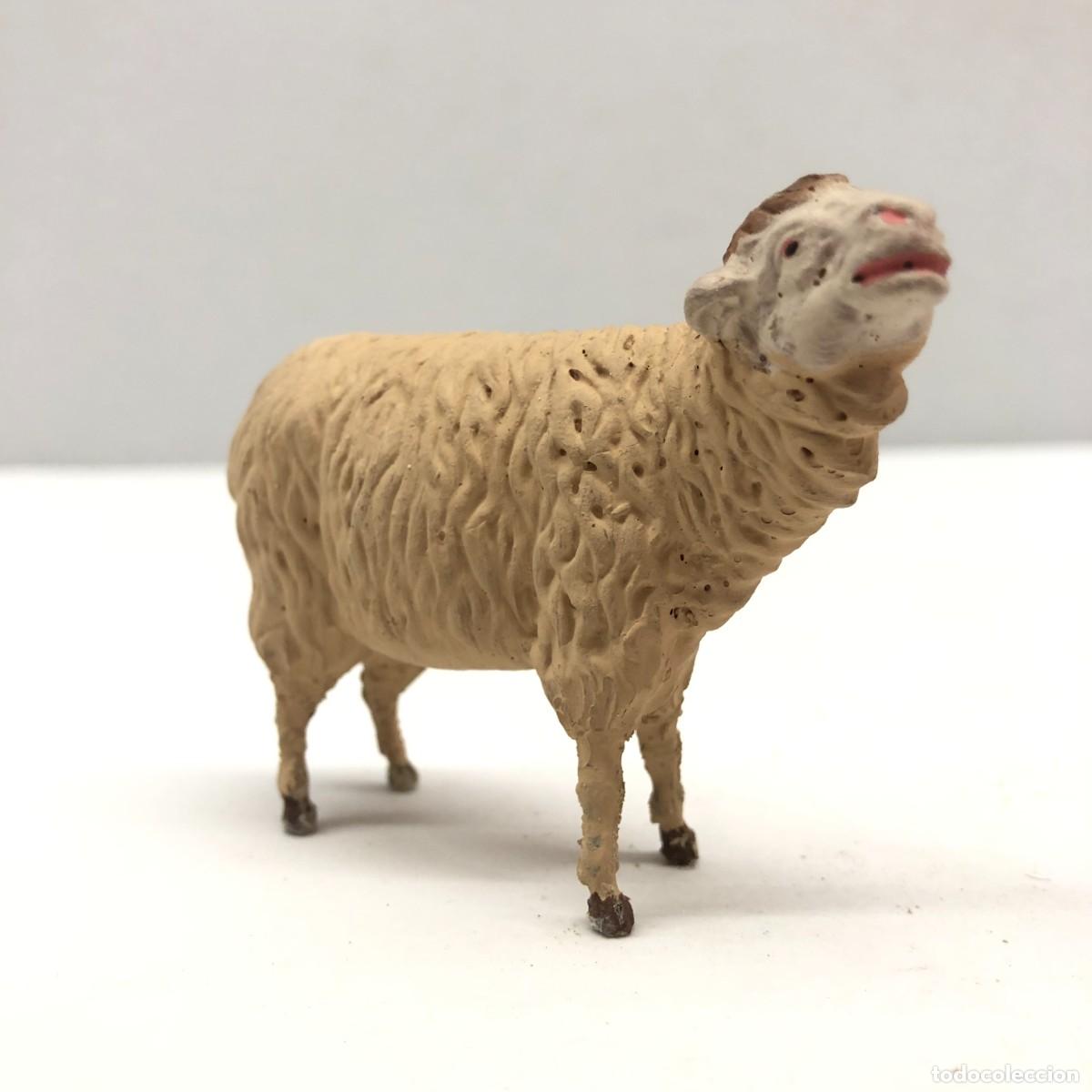 Figuras de Bel&eacute;n: FIGURA DE BEL&Eacute;N - PESSEBRE - HERMANOS CASTELLS BARCELONA - TERRACOTA - OVEJA - 60 MM / 287