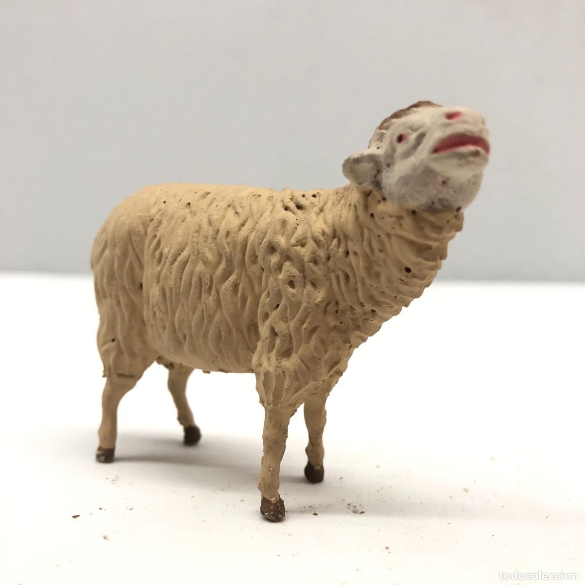 Figuras de Bel&eacute;n: FIGURA DE BEL&Eacute;N - PESSEBRE - HERMANOS CASTELLS BARCELONA - TERRACOTA - OVEJA - 60 MM / 288