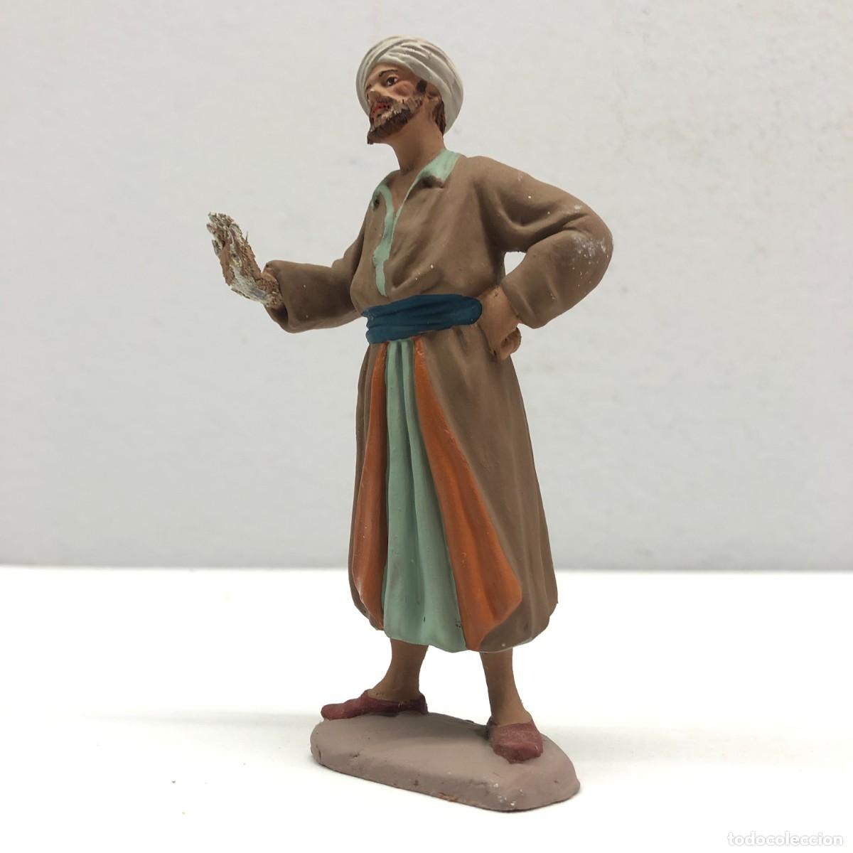 Figuras de Bel&eacute;n: FIGURA DE BEL&Eacute;N - PESSEBRE - HERMANOS CASTELLS BARCELONA -TERRACOTA - POSADERO - 120 MM / 296