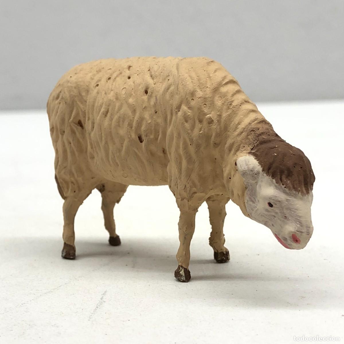 Figuras de Bel&eacute;n: FIGURA DE BEL&Eacute;N - PESSEBRE - HERMANOS CASTELLS BARCELONA - TERRACOTA - OVEJA - 50 MM / 342