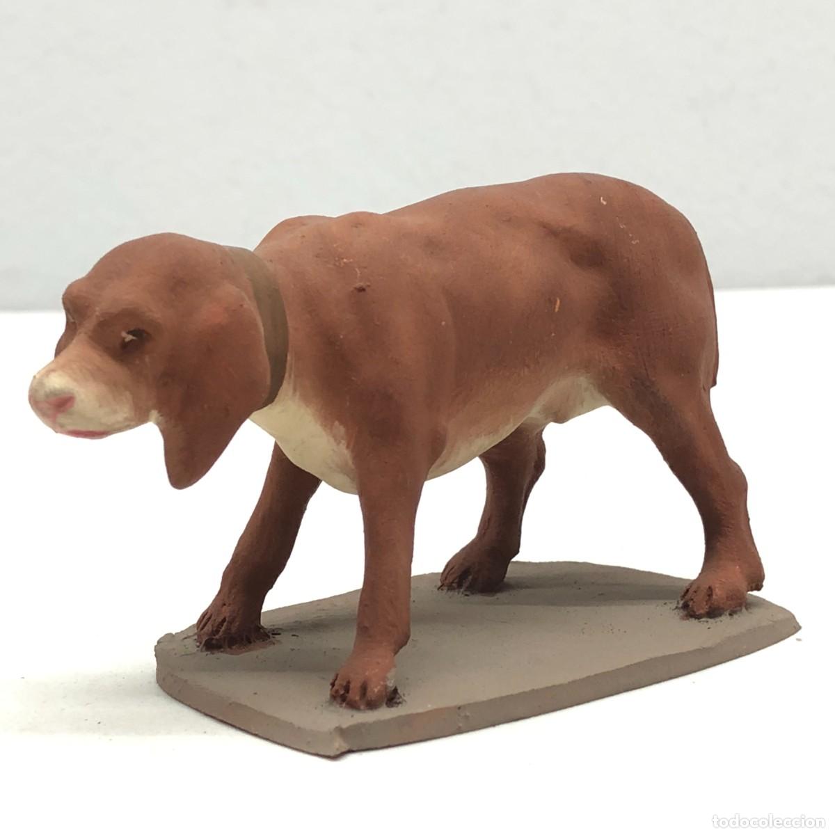 Figuras de Pres&eacute;pios: FIGURA DE BEL&Eacute;N - PESSEBRE - HERMANOS CASTELLS BARCELONA - TERRACOTA - PERRO - 50 MM / 352