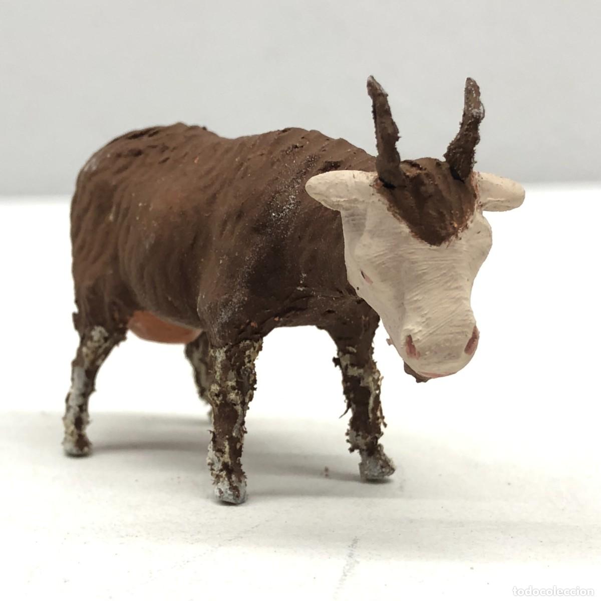 Figuras de Bel&eacute;n: FIGURA DE BEL&Eacute;N - PESSEBRE - HERMANOS CASTELLS BARCELONA - TERRACOTA - CABRA - 45 MM / 370