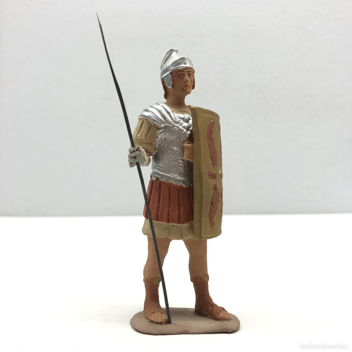 Figuras de Bel&eacute;n: FIGURA DE BEL&Eacute;N - PESSEBRE - HERMANOS CASTELLS BARCELONA - TERRACOTA - SOLDADO ROMANO - 12 CM / 380