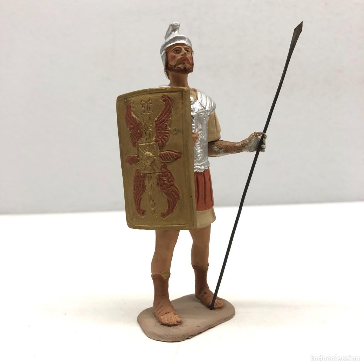 Figuras de Bel&eacute;n: FIGURA DE BEL&Eacute;N - PESSEBRE - HERMANOS CASTELLS BARCELONA - TERRACOTA - SOLDADO ROMANO - 12 CM / 384